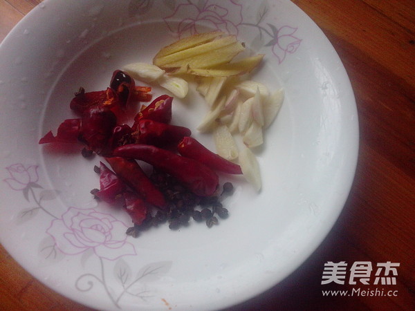 Spicy Dried Silk recipe