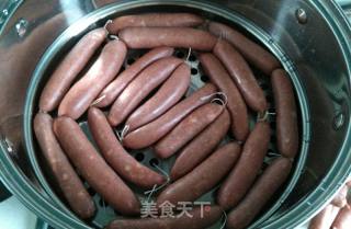 【wuhan】【homemade Black Pepper Crispy Sausage】 recipe