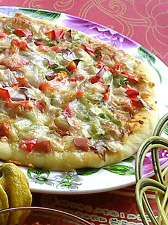 Ham Pizza recipe