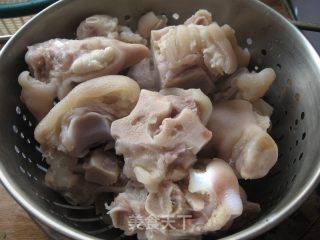 Three Cups of Pork Feet recipe