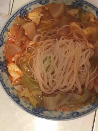Hot and Sour Noodle Soup