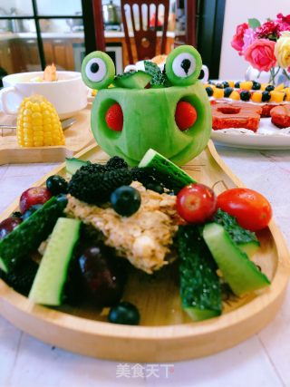 Frog 🐸 Fruit Cup recipe