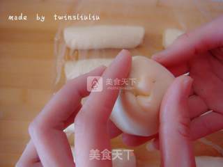 #aca婚纱明星大赛#jinwei Xiaoba-piece Dim Sum Peach Cake (halal and Edible) recipe