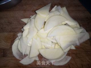 #蜡味#potato Chips with Bacon and Mushrooms recipe