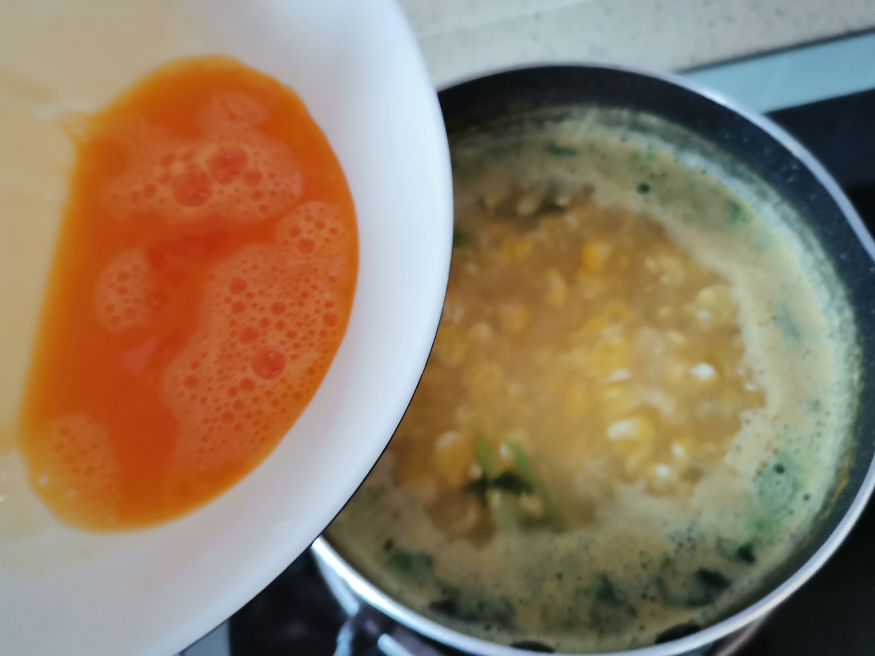 Corn Egg Drop Soup recipe