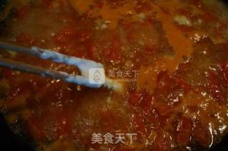 Tomato and Egg Pimple Soup recipe