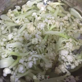 Cauliflower Fried Pork recipe