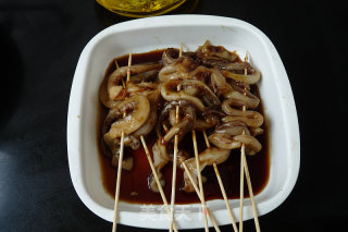 Stir-fried Squid with Sauce recipe