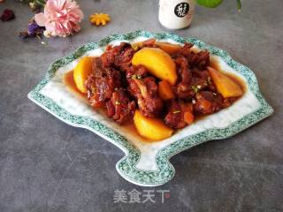 Apple Sweet and Sour Pork Ribs recipe