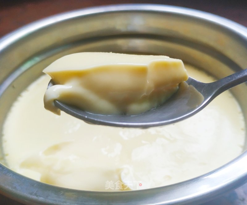 Steamed Eggs with Milk recipe