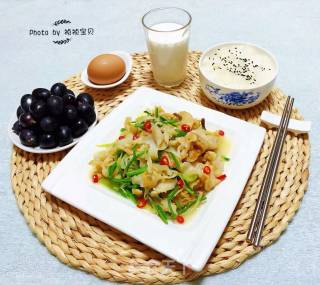 Scallion Fried Conch Slices#家乡味# recipe