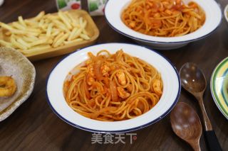 Shrimp and Basil Pasta recipe