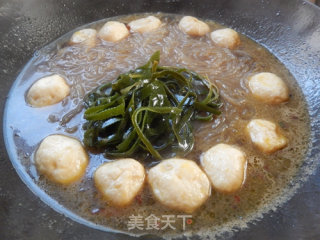 Fish Ball Hot and Sour Noodles recipe