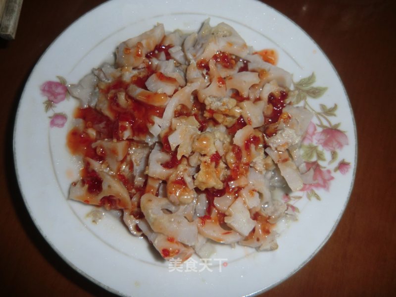 Steamed Pork with Lotus Roots recipe