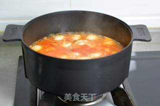 Tomato Fish Ball Soup recipe