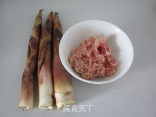 【shanghai】bamboo Shoots Stuffed with Meat recipe
