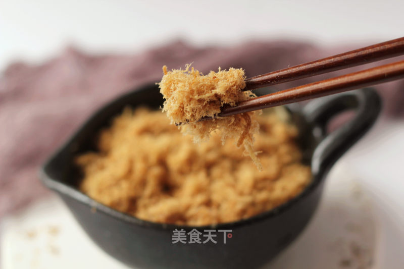 Use The Bread Machine to Easily Make Your Favorite Taste and Feel Relieved [pork Floss] recipe
