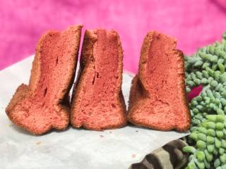 Red Yeast Chiffon Cake Block recipe