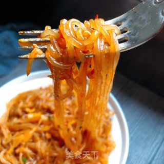 Stir-fried Vermicelli with Cabbage recipe