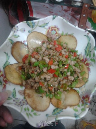 Minced Pork with Green Pepper recipe