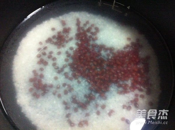 Rice and Red Bean Congee recipe