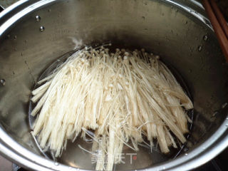 Curry Enoki Mushroom recipe