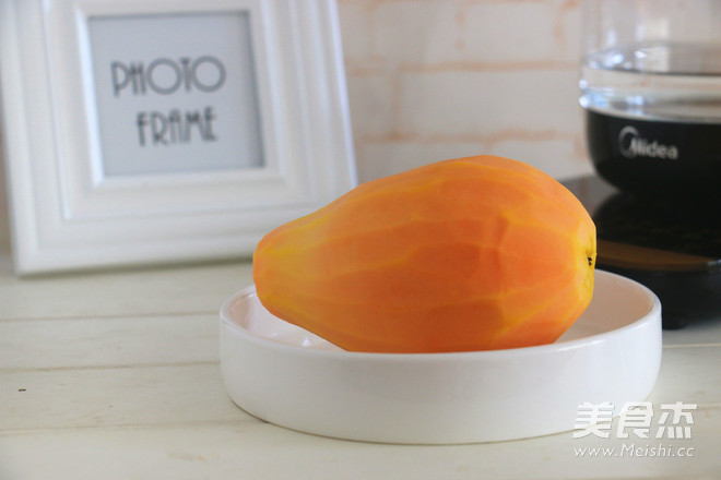 Papaya Coconut Milk Jelly recipe