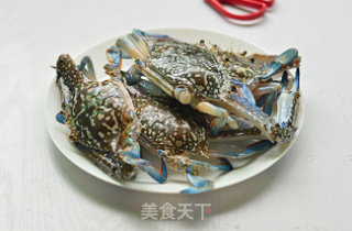 Fried Crab with Green Onion and Ginger recipe