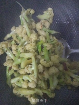 Stir-fried Cauliflower recipe