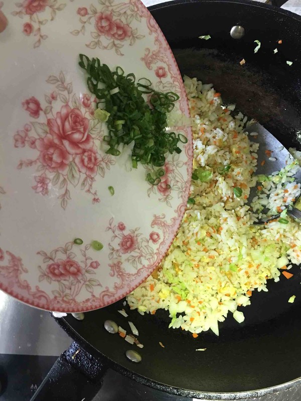 Golden Fried Rice recipe