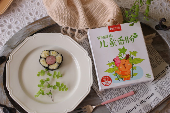 Sausage Flower Sushi recipe