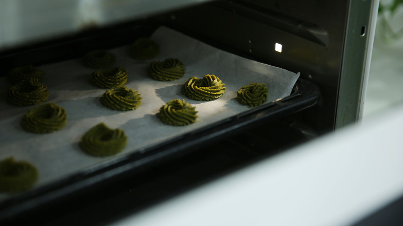 Tea-scented Afternoon Tea Snacks-matcha Wreath Cookies recipe