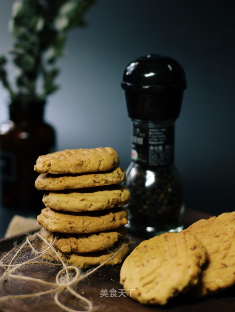 #the 4th Baking Contest and is Love to Eat Festival# A Bit Spicy Black Pepper Walnut Handmade Cookies recipe