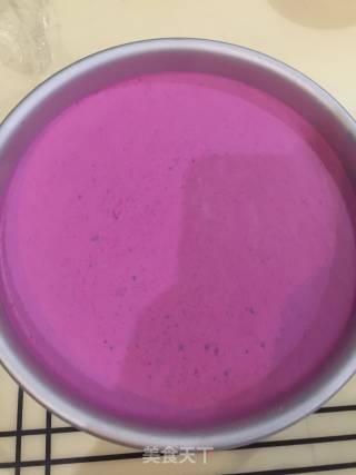 Dragon Fruit Mousse Cake recipe
