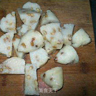 Fried Mung Bean and Glutinous Rice Dumpling recipe