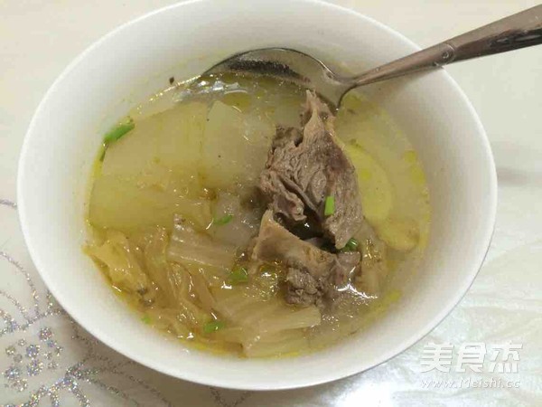 Winter Melon and Pickled Cabbage Lao Duck Soup recipe