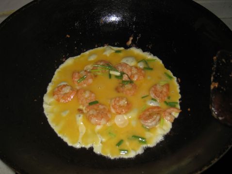 Shrimp and Egg Fried Rice recipe