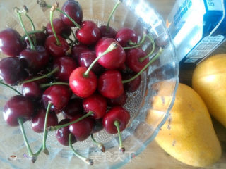 Cherry Mango Popsicles recipe