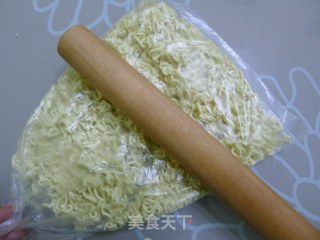 Instant Noodles Shrimp Balls recipe