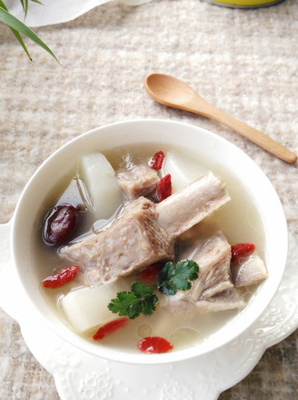 Radish Lamb Chop Soup recipe