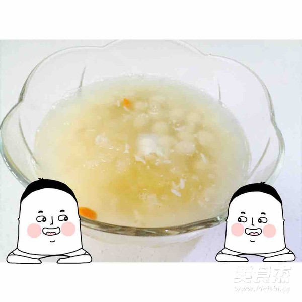 Glutinous Rice Balls and Tremella Soup recipe