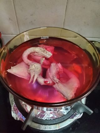 Red Mushroom and Pigeon Soup recipe
