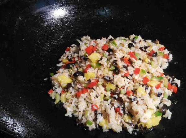 Five-color Fried Rice recipe