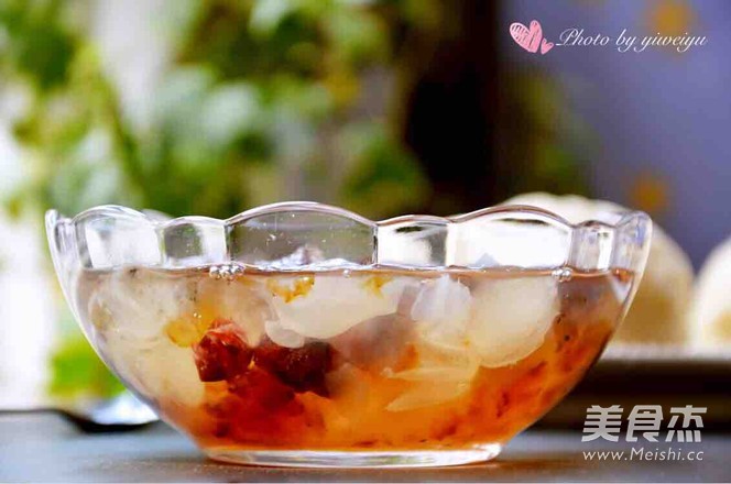 Beauty Soap Japonica Rice Peach Gel White Fungus Soup recipe