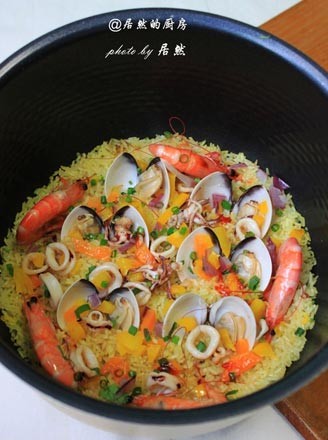 Curry Paella recipe