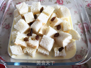 Toast Egg Pudding recipe