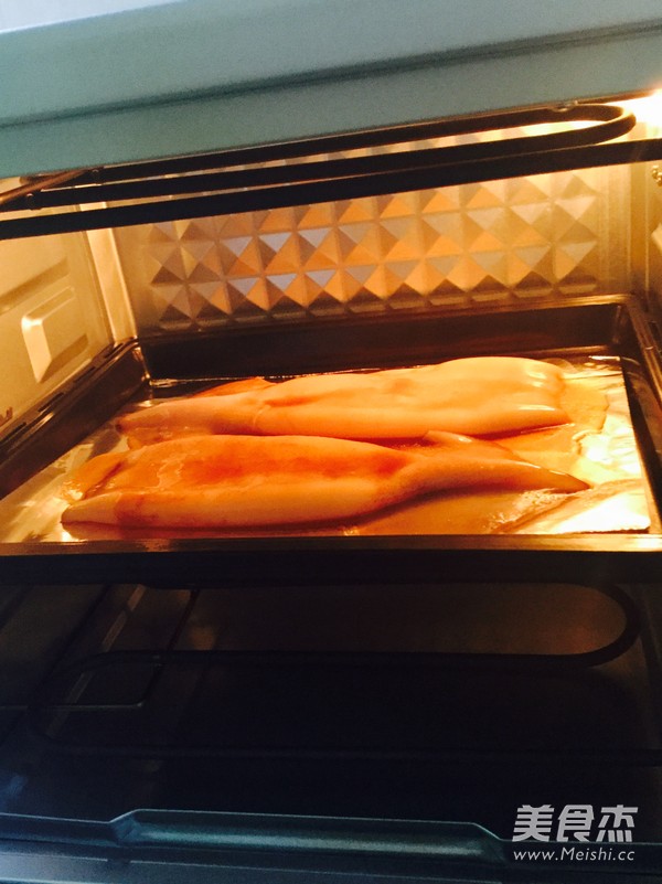 Grilled Squid Tube recipe