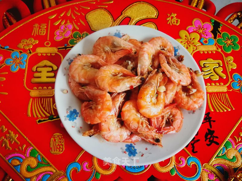 #团圆饭# Stir-fried Shrimp with Garlic recipe