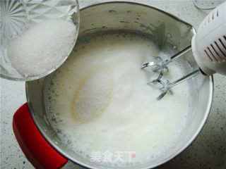 #四session Baking Contest and is Love Eat Festival#cherry Chiffon Cake [6 Inches] recipe