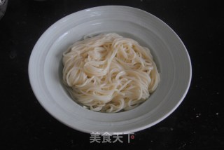 Shacha Straw Mushroom Meat Sauce Noodle recipe